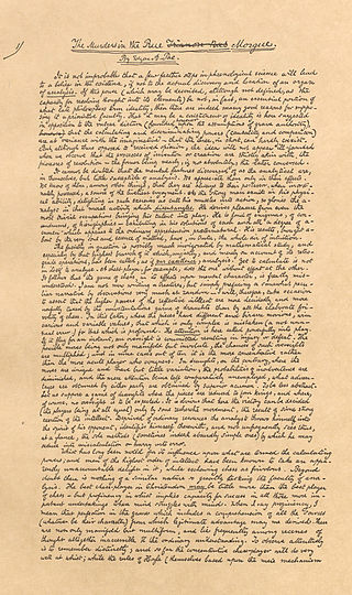 <span class="mw-page-title-main">The Murders in the Rue Morgue</span> Short story by Edgar Allan Poe published 1841