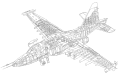 Sukhoi Su-25 schematic