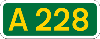 <span class="mw-page-title-main">A228 road</span> Road in Kent, England