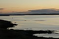 Yell Sound at dusk