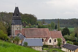 The church in Montreuil-l'Argillé