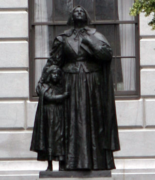 <span class="mw-page-title-main">Statue of Anne Hutchinson</span> Statue in Boston, Massachusetts, U.S.