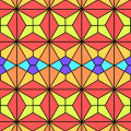 8 co-uniform tiling with all non-slab planigons