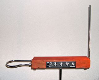 <span class="mw-page-title-main">Theremin</span> Electronic musical instrument