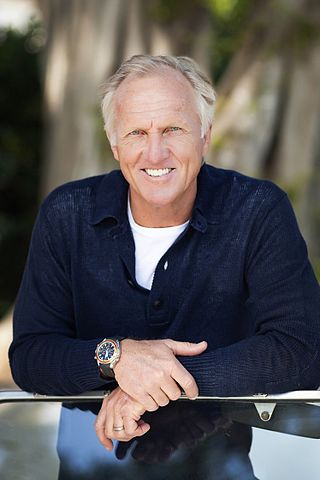 <span class="mw-page-title-main">Greg Norman</span> Australian entrepreneur and retired professional golfer (born 1955)