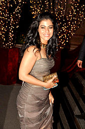 Actress Kajol at a party