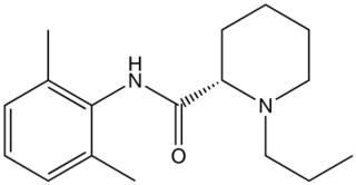 <span class="mw-page-title-main">Ropivacaine</span> Local anaesthetic drug