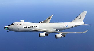 YAL-1A Airborne Laser unstowed crop