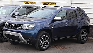 Dacia Duster sport utility vehicle