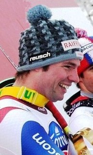 Beat Feuz Swiss alpine skier