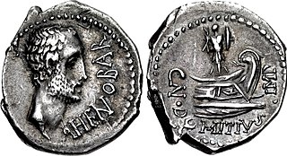 <span class="mw-page-title-main">Gnaeus Domitius Ahenobarbus (consul 32 BC)</span> Roman general and politician