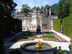 East view with the side garden