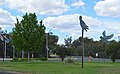 English: Giant Galah display at Gulargambone, New South Wales