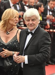 Jacques Perrin na Filmovém festivalu v Cannes v roce 2009