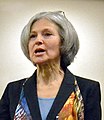 Green Party presumptive presidential nominee Jill Stein speaks at an event in March