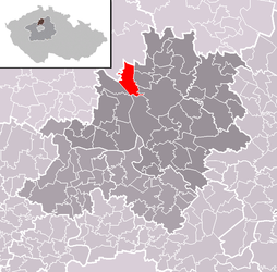 Liběchov – Mappa