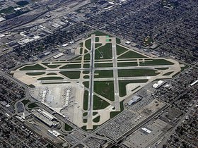 Aéroport international Midway de Chicago.