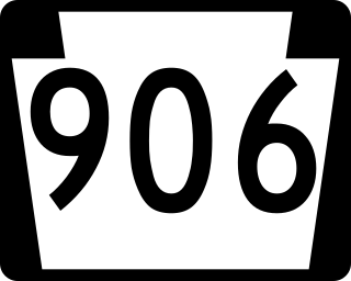 <span class="mw-page-title-main">Pennsylvania Route 906</span> State highway in Pennsylvania, US