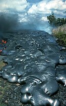 Pahoehoe, Hawaiian smooth lava