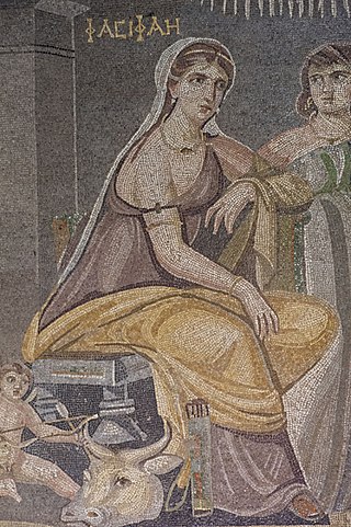 <span class="mw-page-title-main">Pasiphaë</span> Queen of Crete in Greek mythology