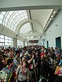 Image 11Comic-Con crowd inside the second floor of the convention center in 2011 waiting for the exhibition hall to open (from San Diego Comic-Con)