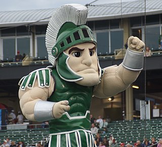 <i>Sparty</i> Mascot of Michigan State University