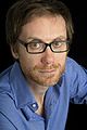 Image 6 Stephen Merchant Photo: Carolyn Djanogly Stephen Merchant (b. 1974) is an English writer, director, radio presenter, comedian, and actor. He is best known for his collaborations with Ricky Gervais, with whom he co-wrote and co-directed the popular British sitcom The Office, co-hosts The Ricky Gervais Show, and co-wrote, co-directed, and co-starred in Extras. More selected portraits