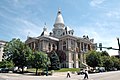 Tippecanoe County Courthouse? Indiana with human figurative --doncram (in the table already)