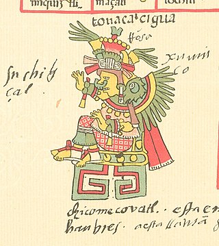 <span class="mw-page-title-main">Tōnacācihuātl</span> Central deity in Aztec religion