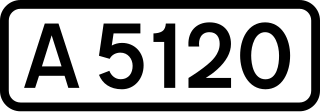 <span class="mw-page-title-main">A5120 road</span> Road in England