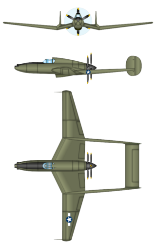 <span class="mw-page-title-main">Vultee XP-68 Tornado</span> Canceled fighter aircraft project