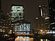 Trump International Hotel and Tower (Chicago) from Columbus Ave at Chicago River. (Also pictured: Marina City, 330 North Wabash, , Wrigley Building, Tribune Tower) Dec 5, 2006