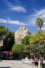 Peña de Bernal in Bernal, Querétaro, México