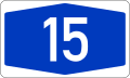 File:Bundesautobahn 15 number.svg