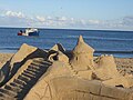 28 novembre 2007 Château de sable aux Îles de la Madeleine