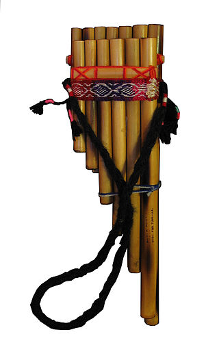 <span class="mw-page-title-main">Pan flute</span> Musical instrument, typically made from bamboo