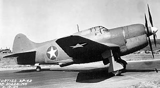 Curtiss XP-62 Prototype fighter aircraft