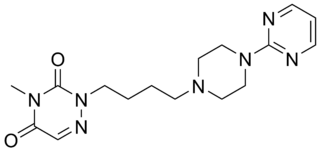 <span class="mw-page-title-main">Eptapirone</span> Chemical compound