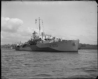 HMS <i>Loosestrife</i> Flower-class corvette