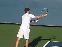 Murray at the 2008 Pilot Pen Tennis tournament JamieMurray.jpg