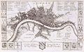Image 3Richard Blome's map of London (1673). The development of the West End had recently begun to accelerate. (from History of London)