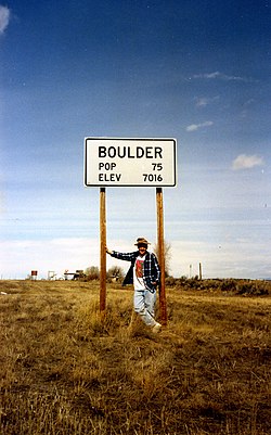 Skyline of Boulder