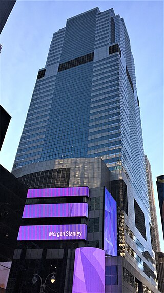 <span class="mw-page-title-main">Morgan Stanley</span> American financial services company