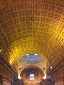 Cúpula vista desde o interior.