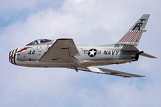 <span class="mw-page-title-main">North American FJ-4 Fury</span> Variant of the F-86 Sabre built for the US Navy and US Marine Corps