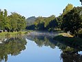 L'Aulne canalisée près de Châteauneuf-du-Faou 3 (canal de Nantes à Brest).