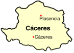 Plasencia llaqta (Cáceres suyu) saywitu