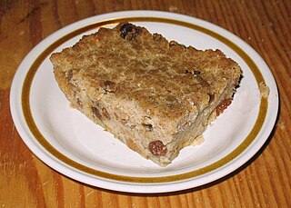 <span class="mw-page-title-main">Bread pudding</span> Pudding made with stale bread