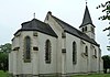 Außenansicht der Kirche St. Johannes Evangelist in Menzel