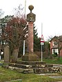 17th-century sundial in churchyard